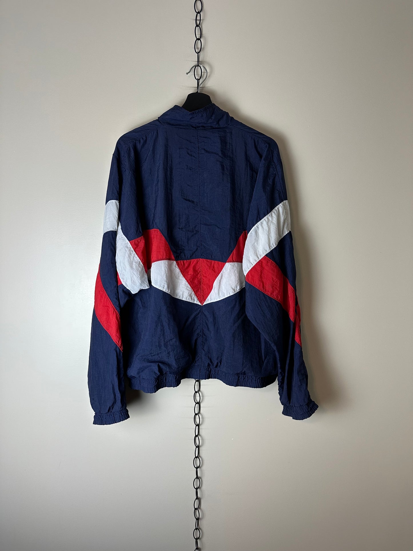 Vintage Puma Colour Blocking Zip-up Light Jacket - L