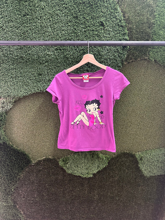 Vintage Betty Boop Kiss T-shirt - M