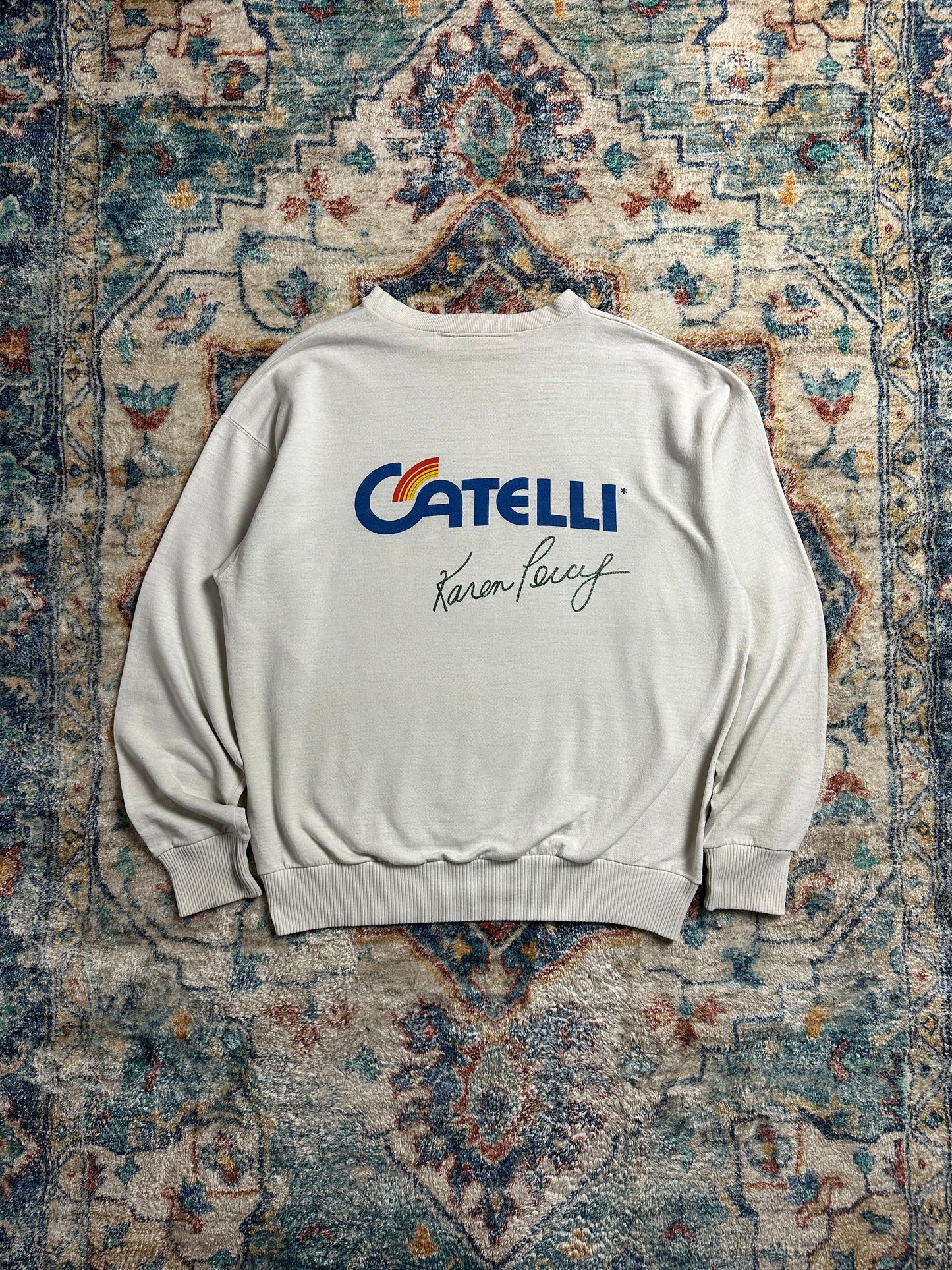 80s Catelli Pasta Logo Crewneck - L