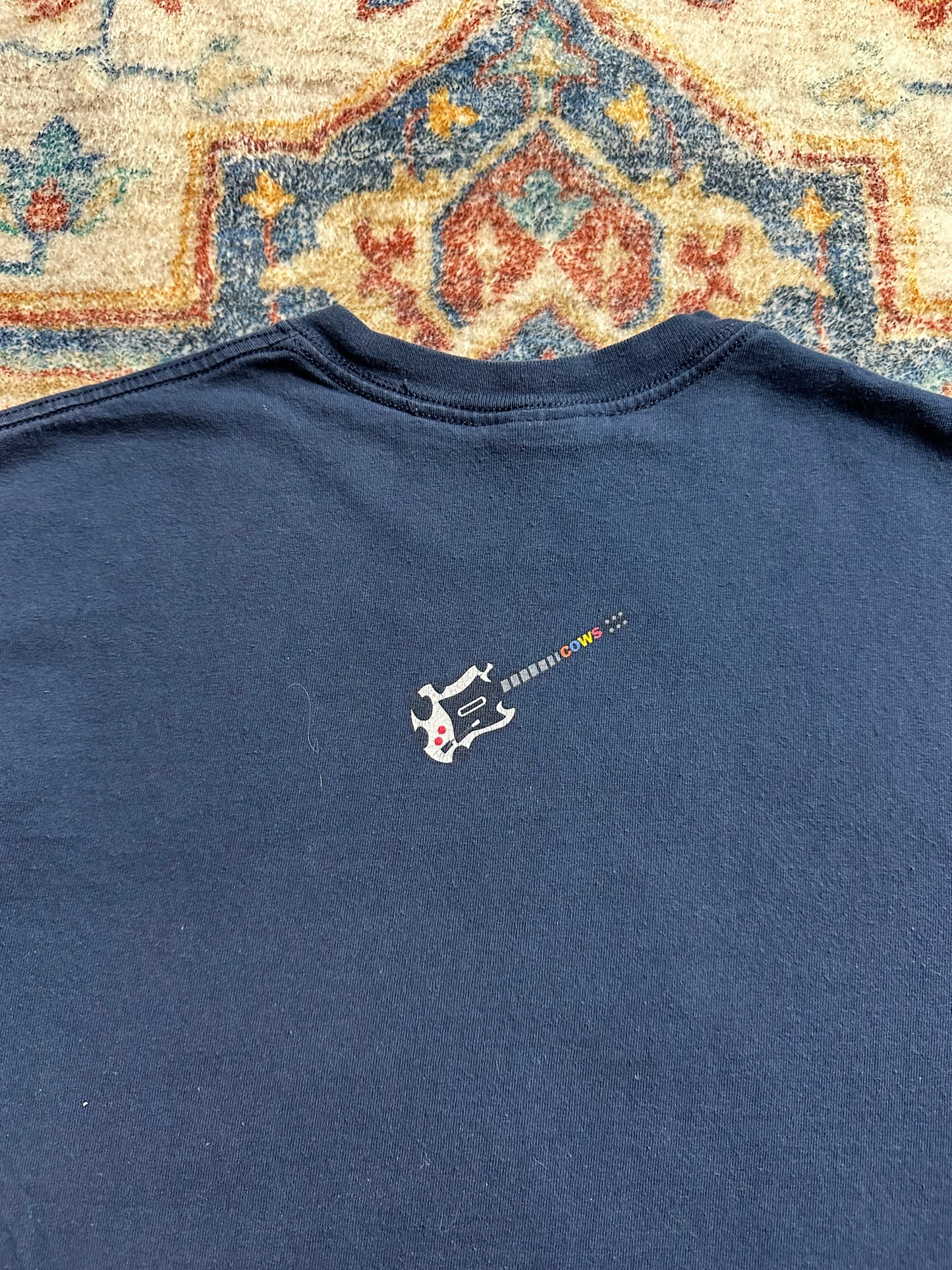 00s Cows Guitar Hero Parody T-shirt - S