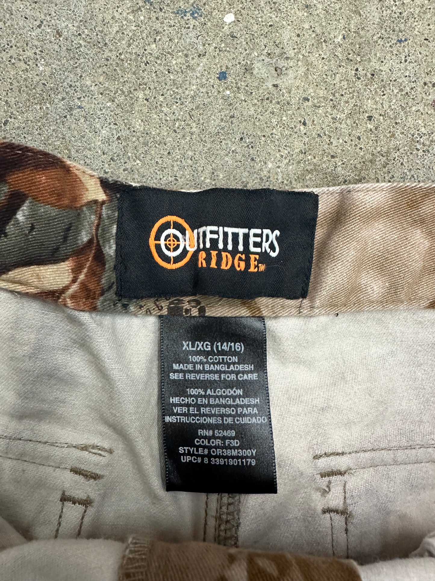 00s Outfitters Ridge Camouflage Pants - 30