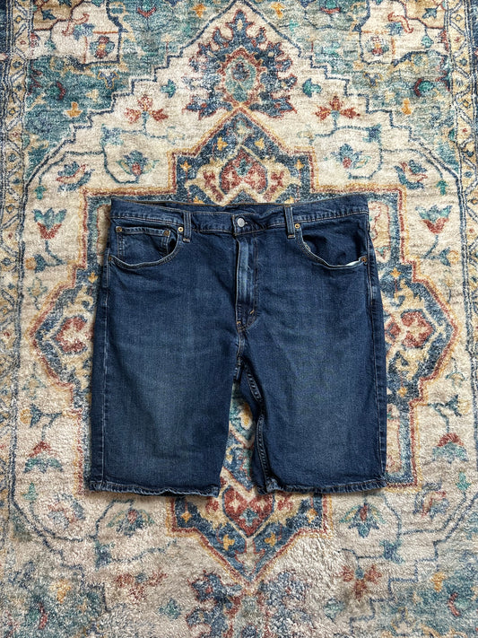 Levi’s 412 Dark Wash Denim Shorts - 40
