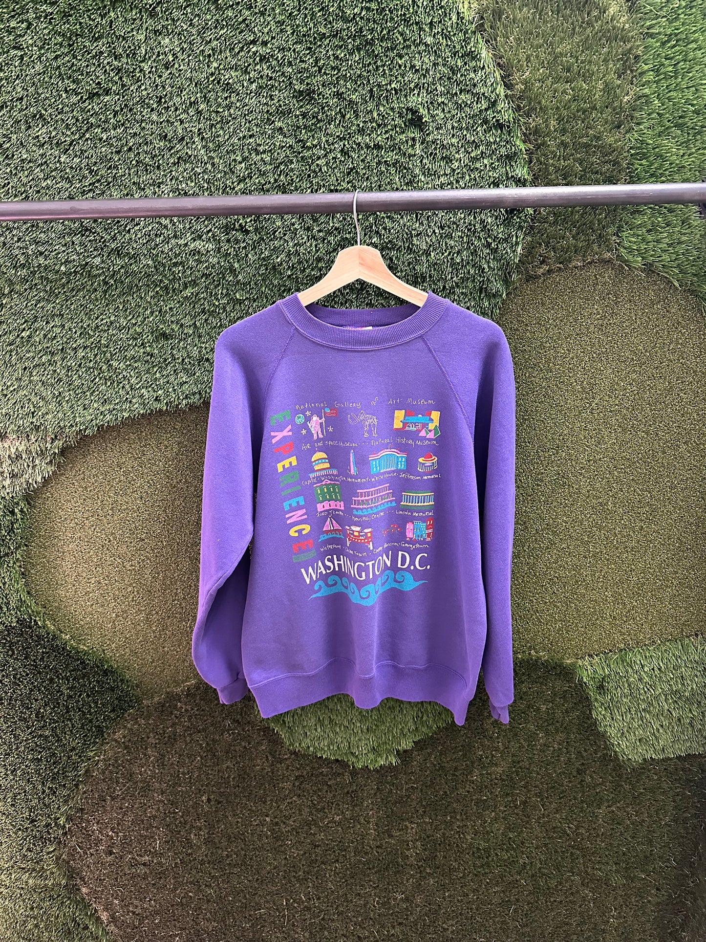 Vintage Experience Washington D.C. Crewneck - L