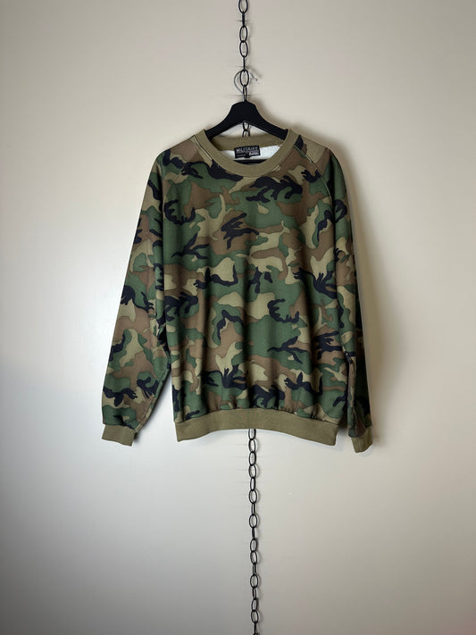 Vintage Camouflage Crewneck - XL