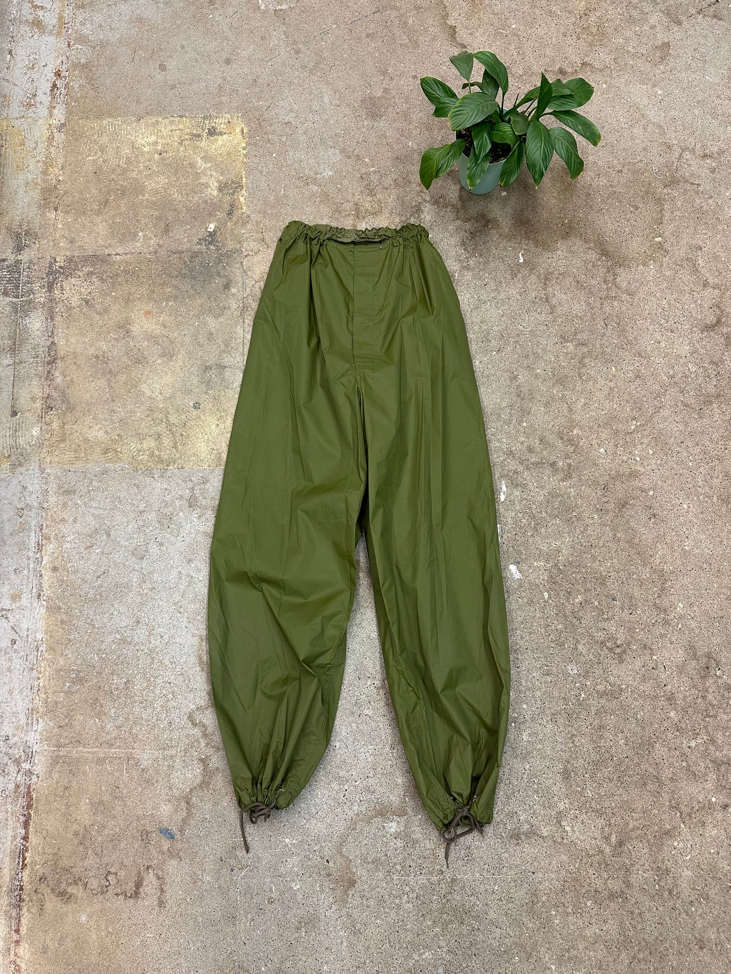 70s Wet Wear Military Pants - 30