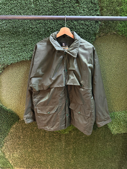 80s Thermo-King Insulated Button-up Utility Jacket - L