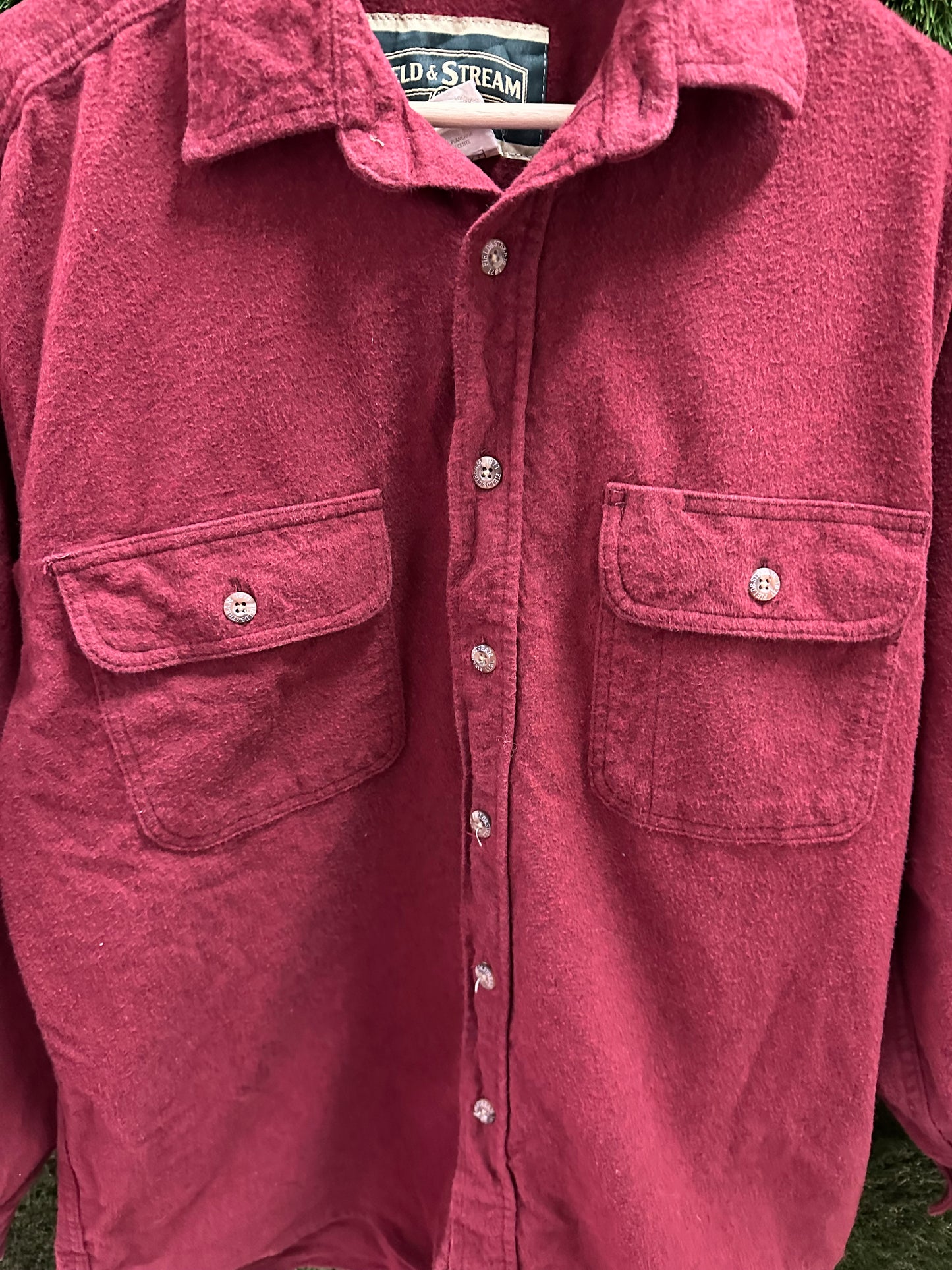 Vintage Field And Stream Button-up Shirt - M