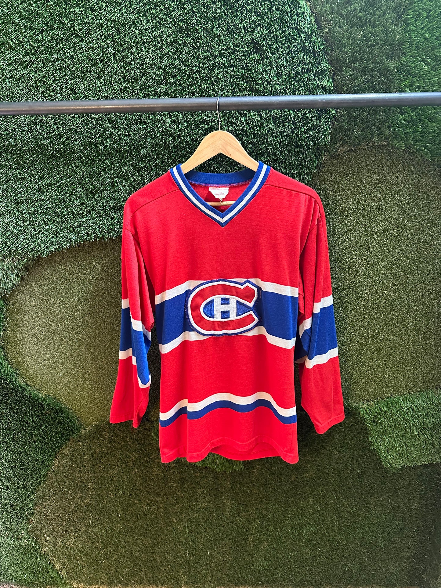 70s NHL Montreal Canadiens Hockey Jersey - S