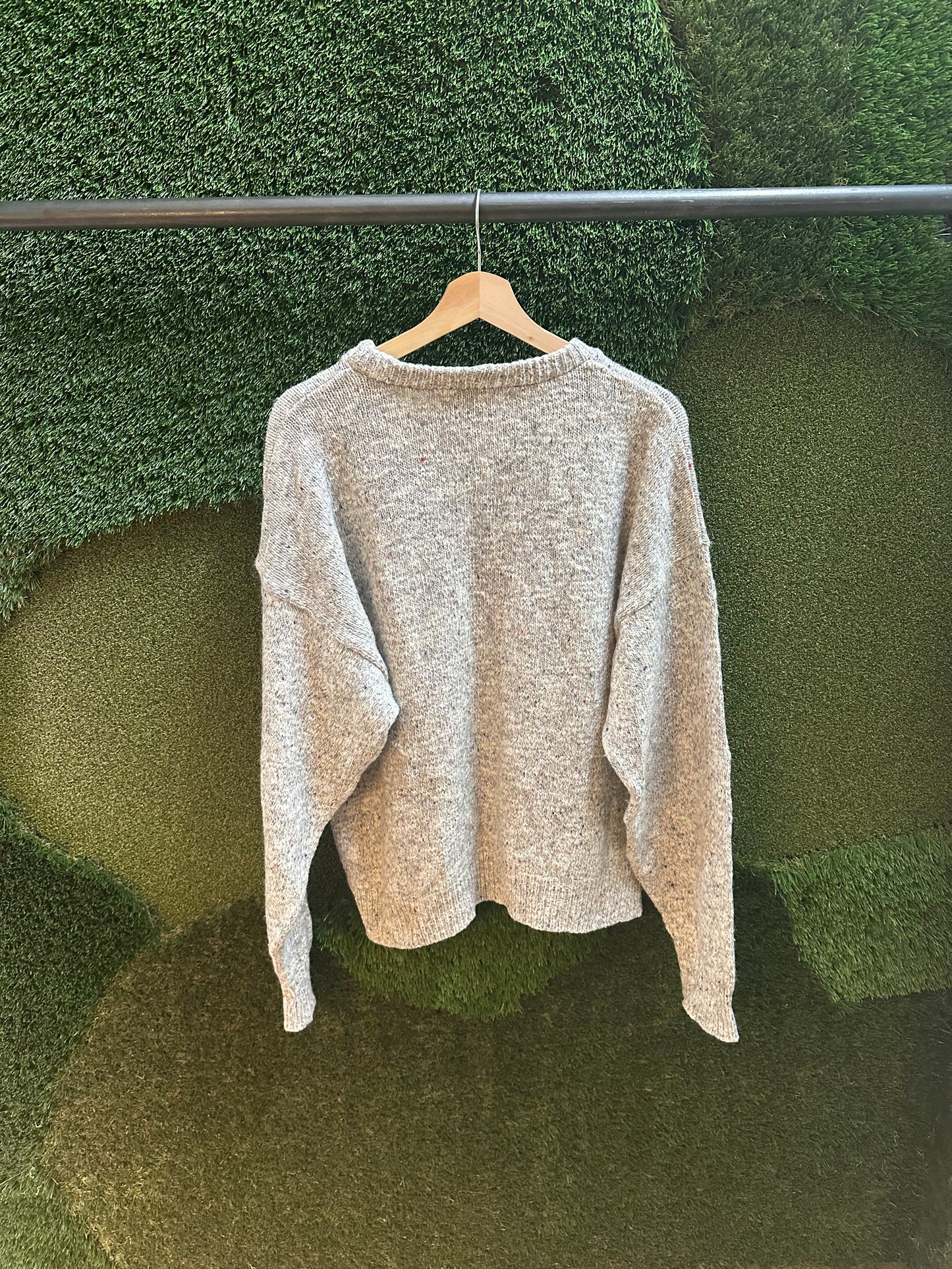 90s Jantzen Colour Speckled Sweater - L