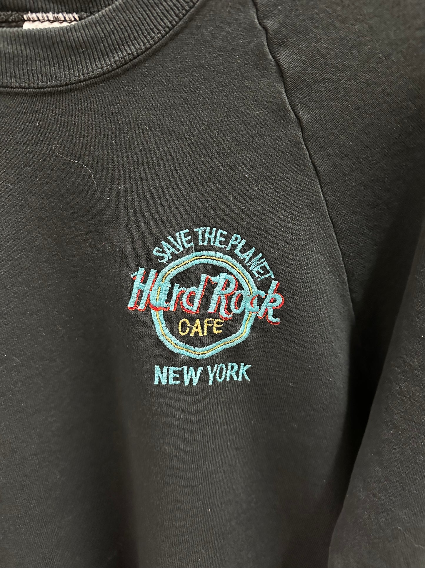 Vintage Hard Rock Cafe Logo Crewneck - L