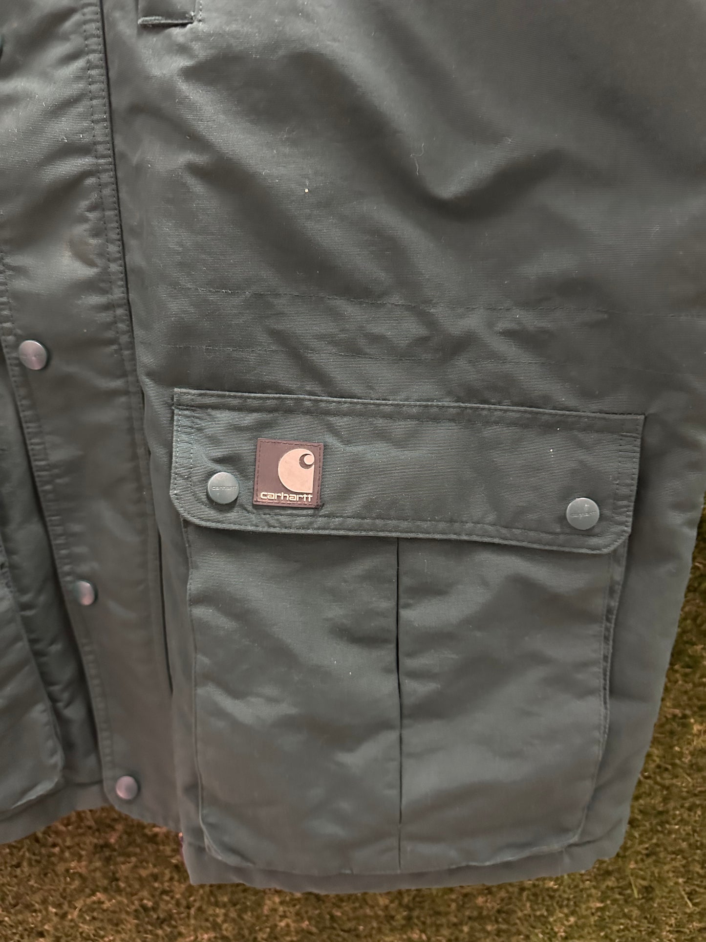 Vintage Carhartt C42 MLL Forrest Green Utility Jacket - M