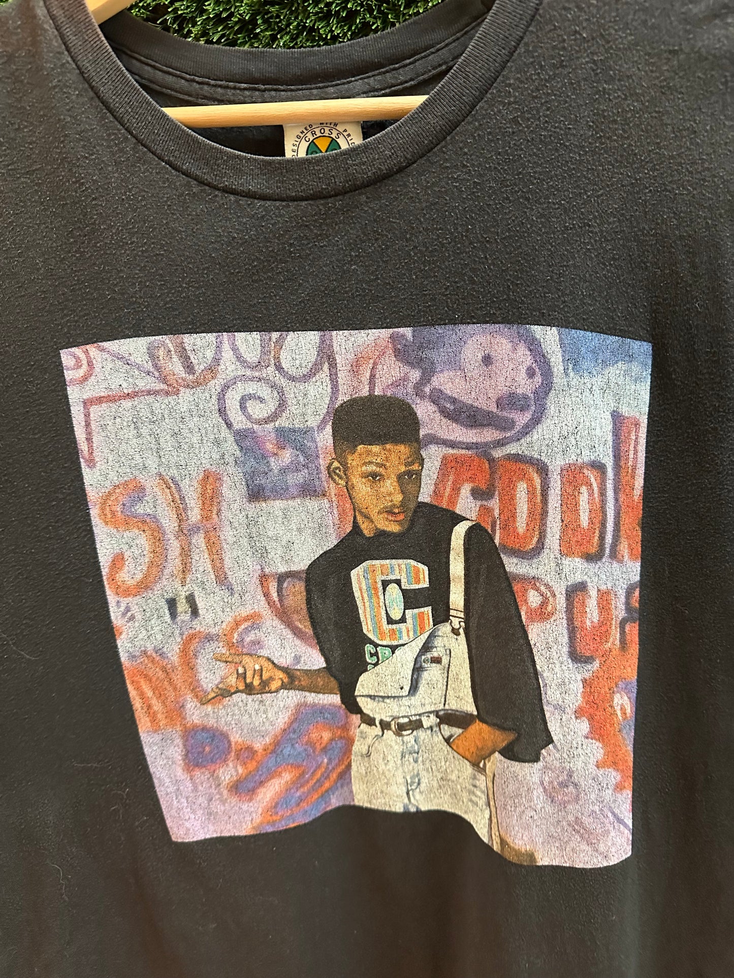 Cross Colours Will Smith T-shirt - L