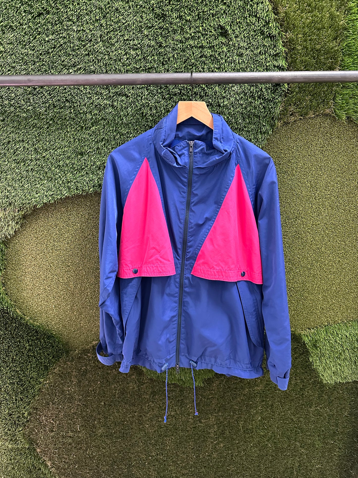 Vintage Zip-up Light Ski Jacket - XL