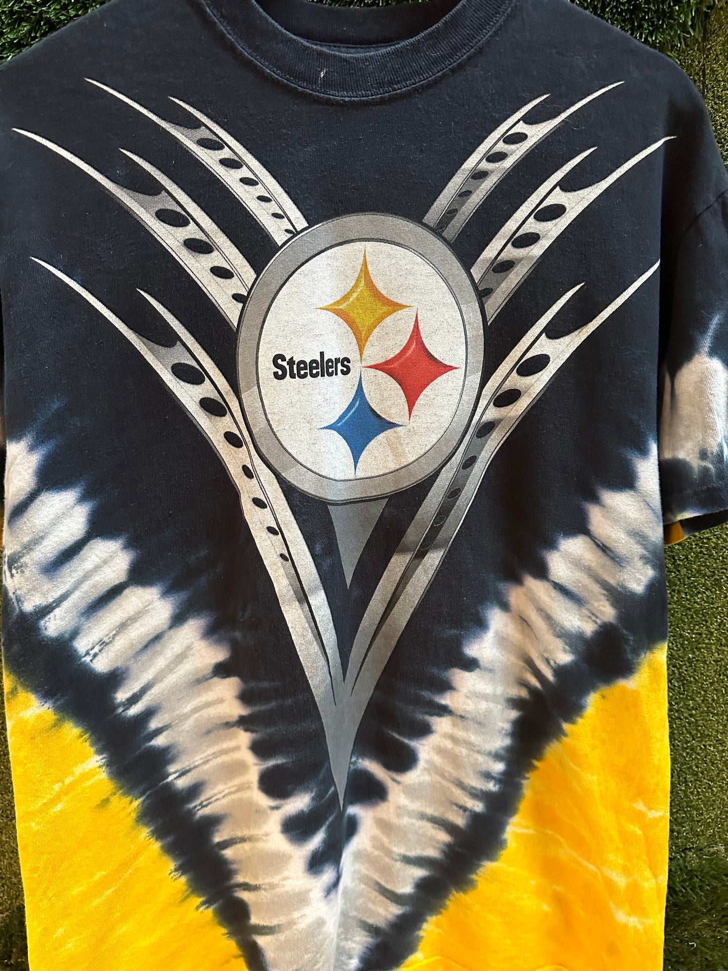 NFL Pittsburgh Steelers Tye Dye Logo T-shirt - M