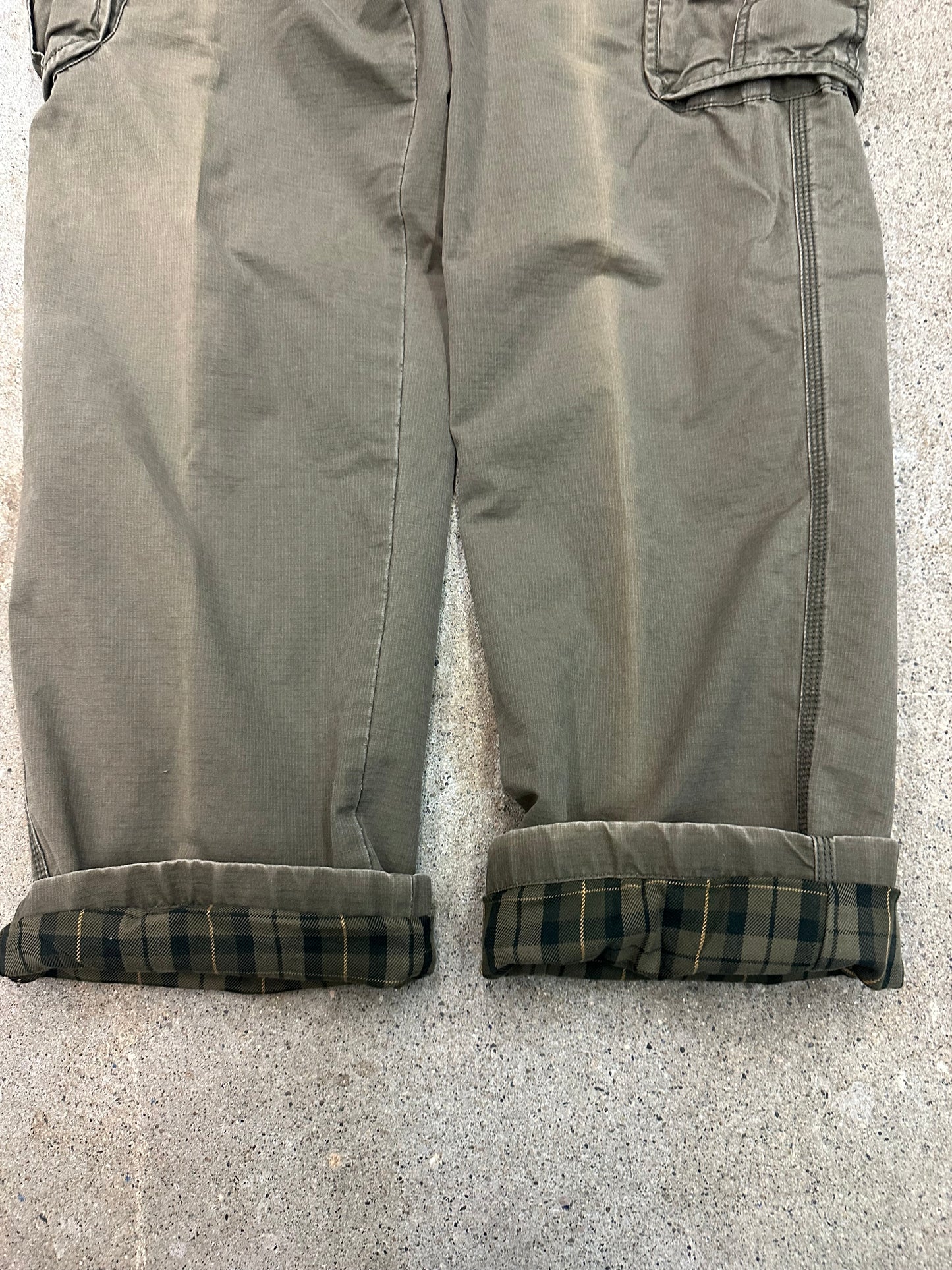 00s L.L Bean Flannel Lined Cargo Pants - 37