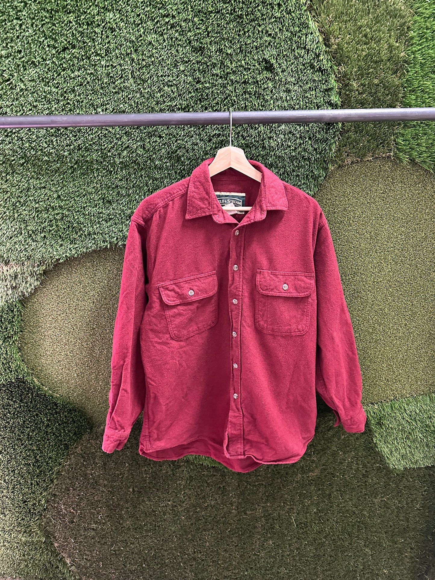 Vintage Field And Stream Button-up Shirt - M