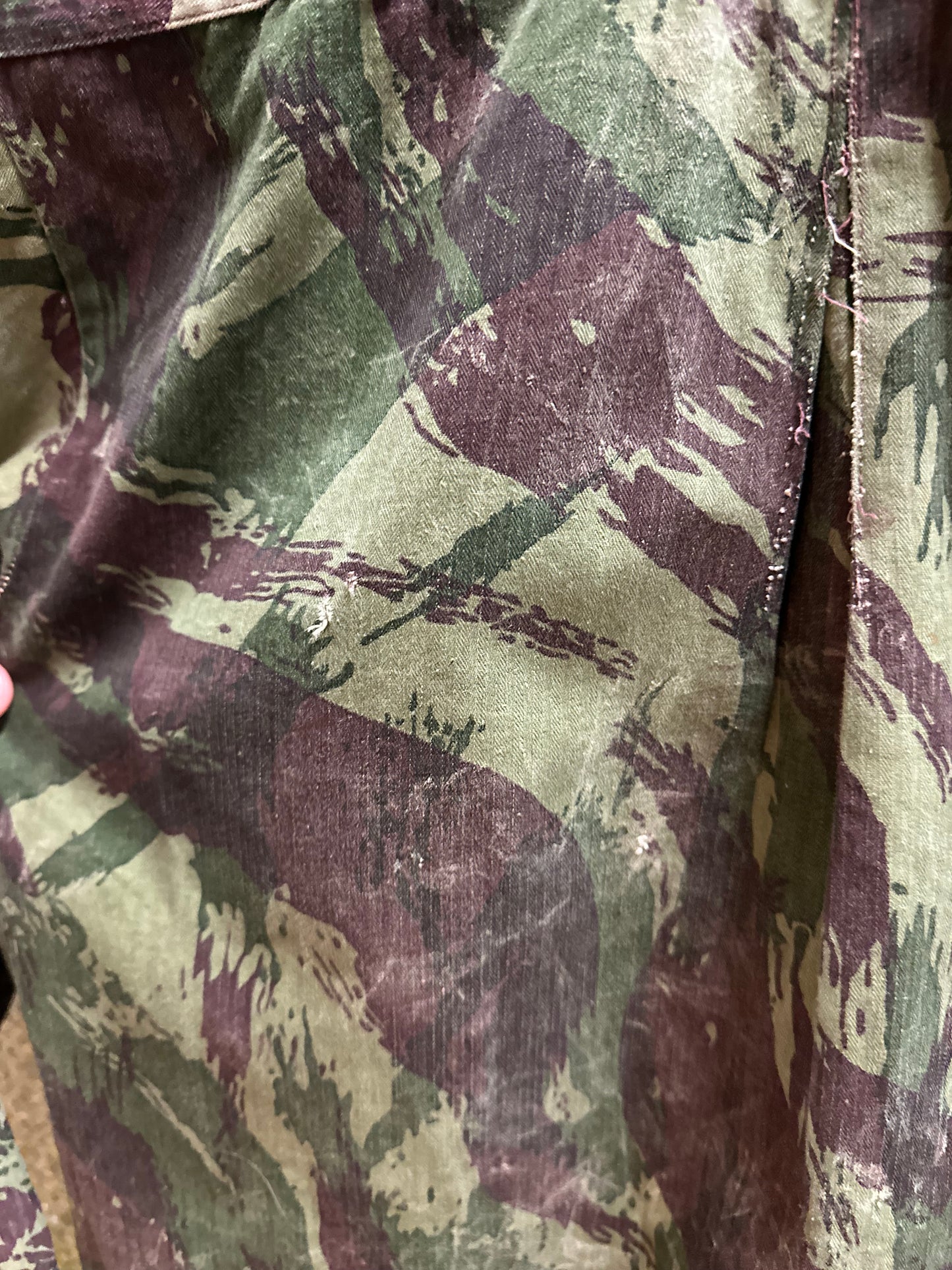 90s Camouflage Button-up Shirt - S