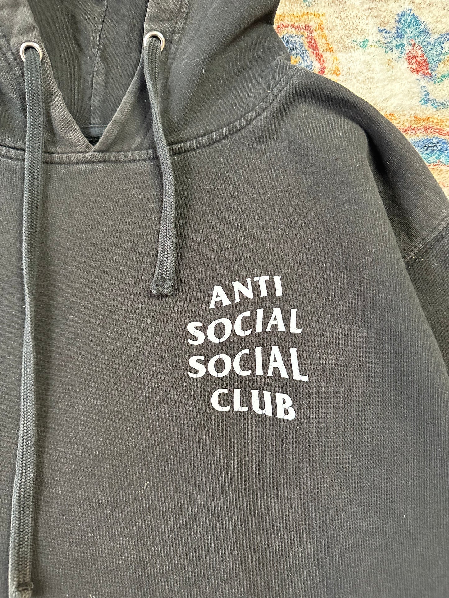 Anti Social Social Club Logo Hoodie - S