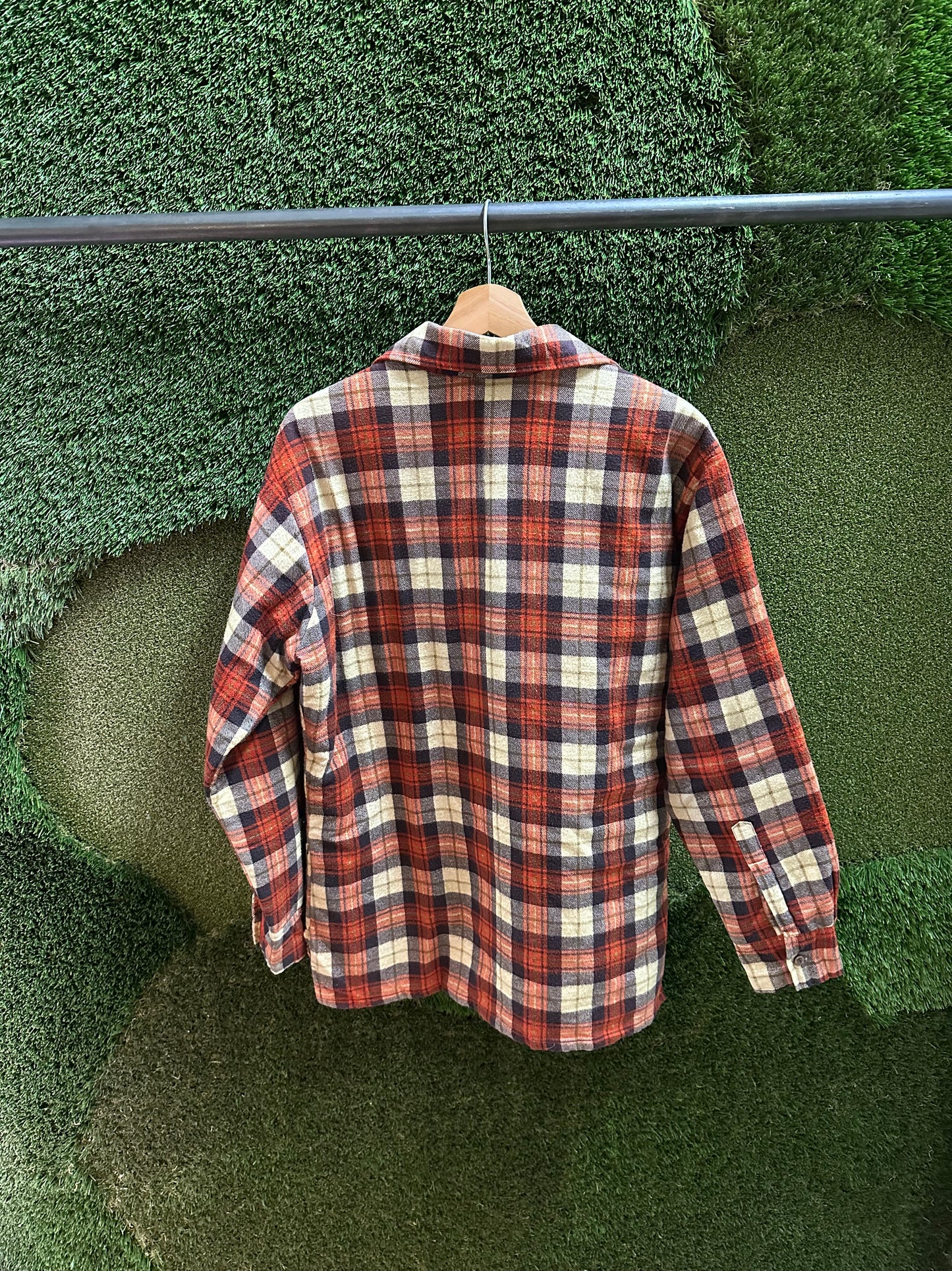 90s Northern Summit Insulated Plaid Jacket - M