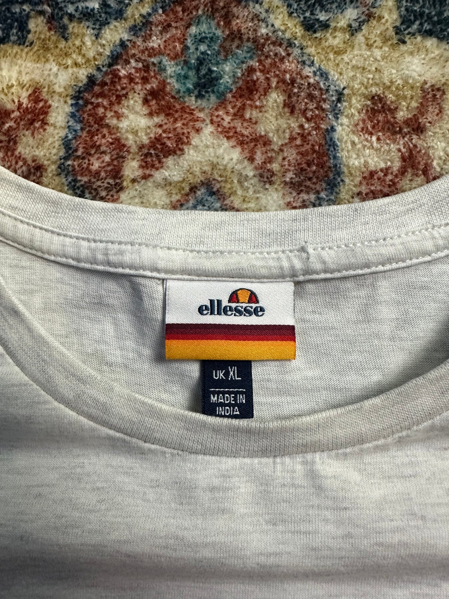 00s Ellesse Spellout Logo T-shirt - XL