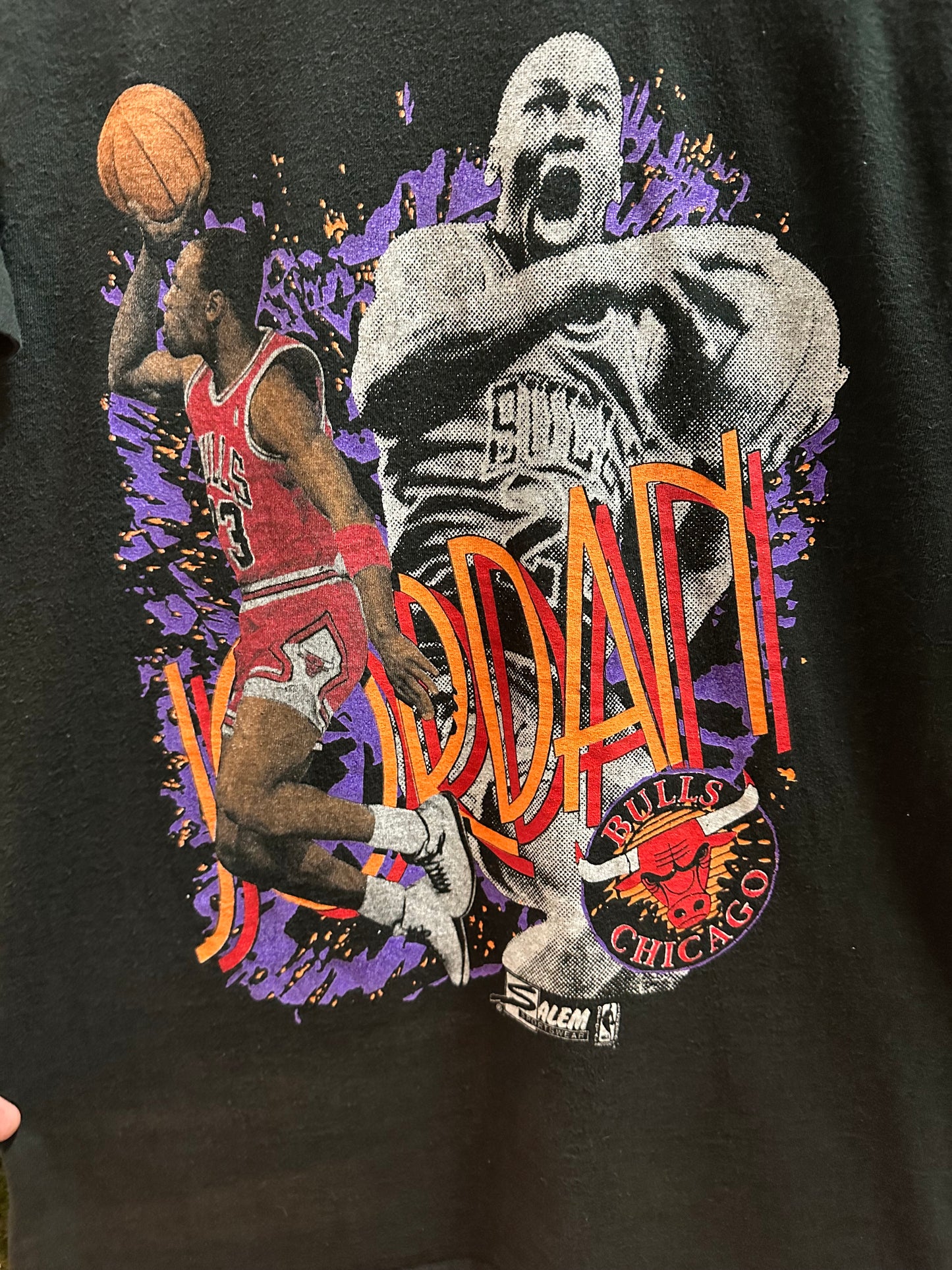 90s Salem Sportswear Michael Jordan T-shirt - M