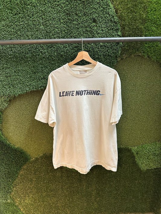 00s Nike Leaving Nothing Spellout T-shirt - XL