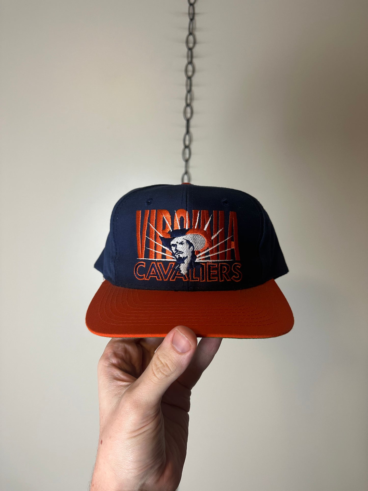 80s Virginia Cavaliers Spellout SnapBack Hat