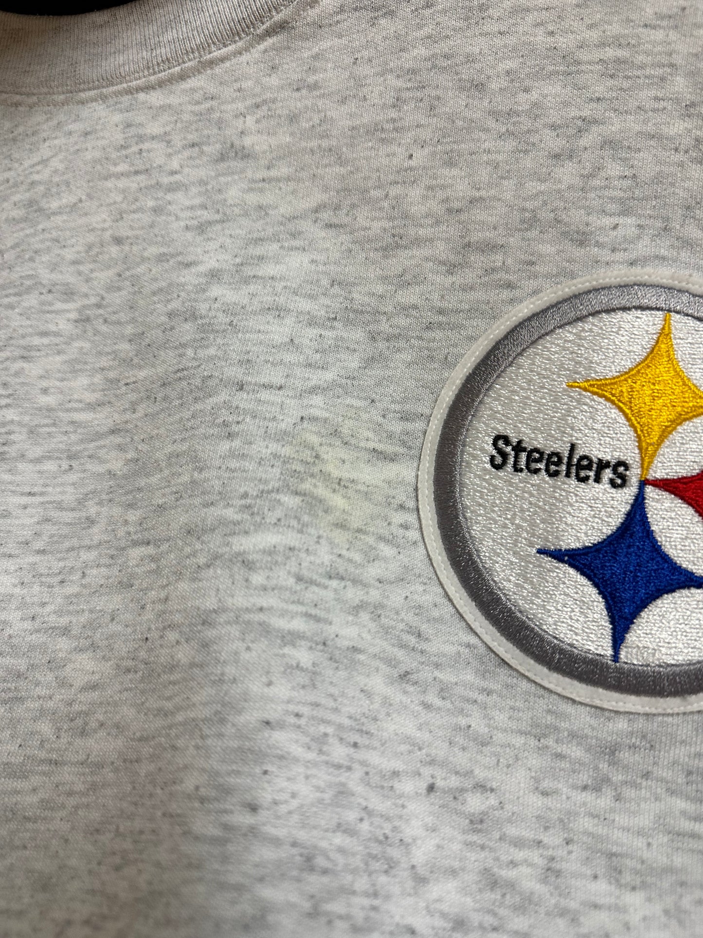 90s NFL Pittsburgh Steelers Turtleneck Crewneck - XL