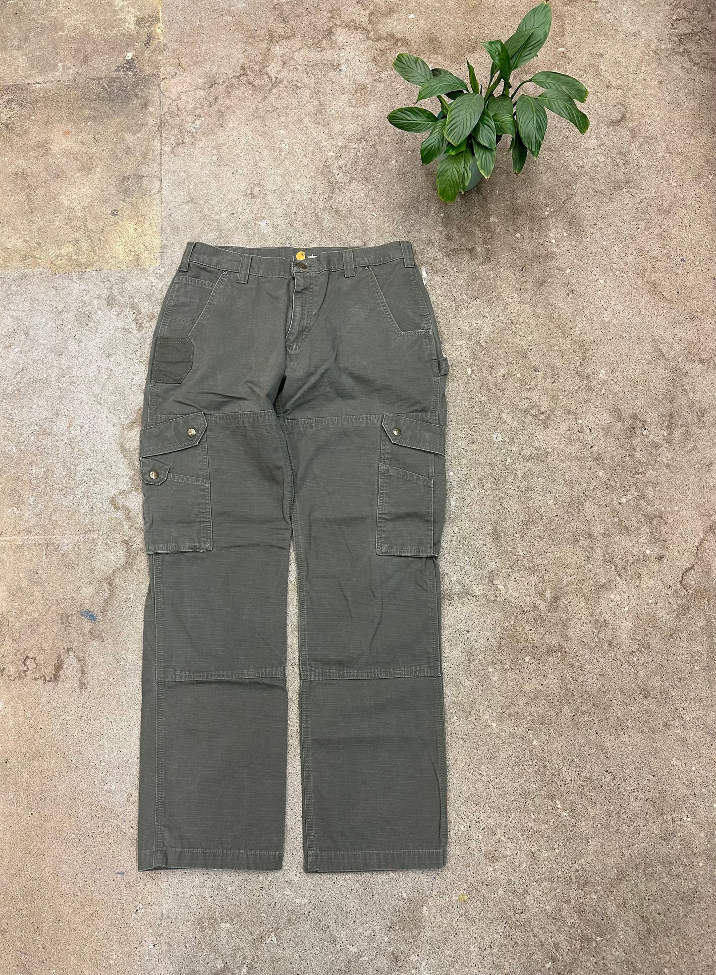 00s Carhartt Cargo Utility Workwear Pants - 36