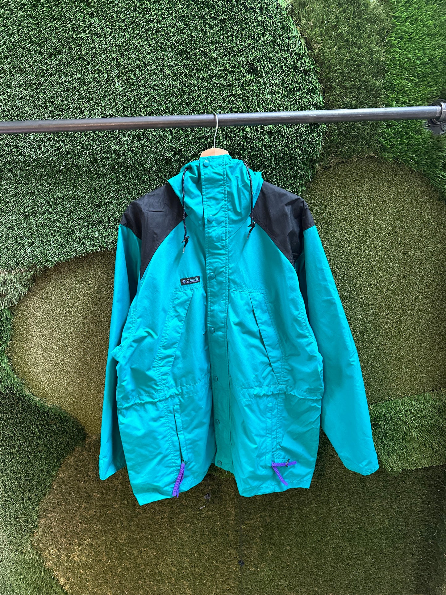 90s Columbia Zip-up Light Jacket - L