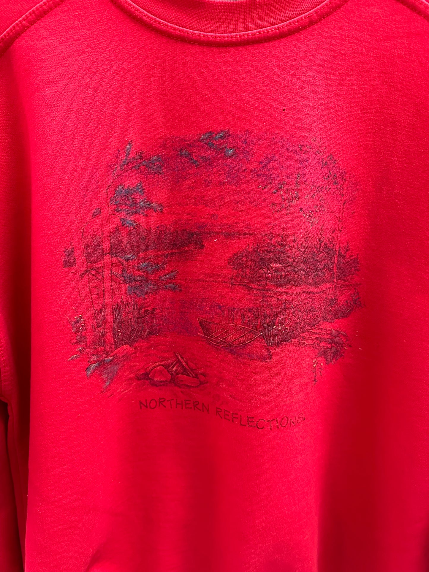 Vintage Northern Reflections Lake Crewneck - M