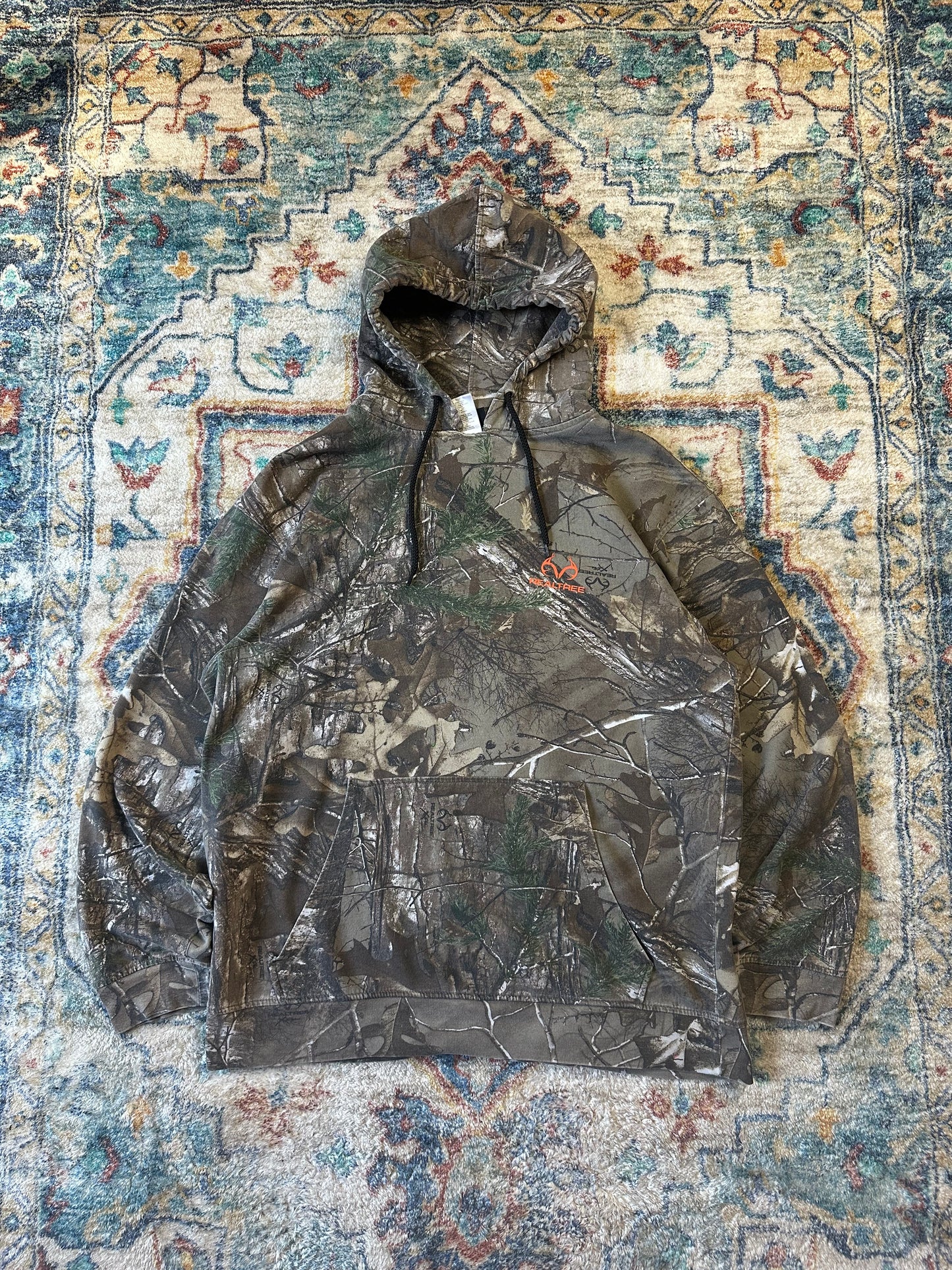 Realtree Camouflage Logo Hoodie - M