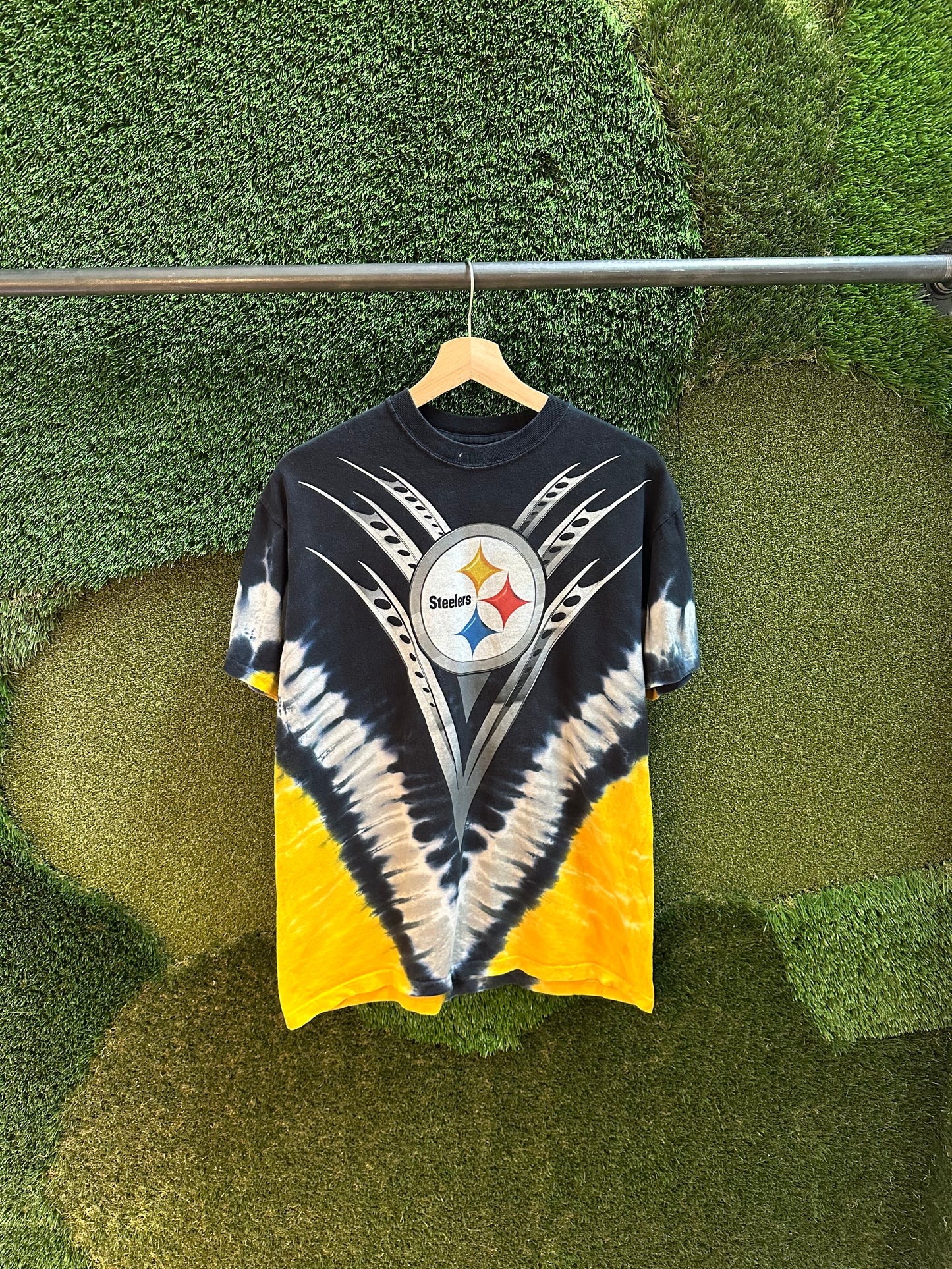 NFL Pittsburgh Steelers Tye Dye Logo T-shirt - M