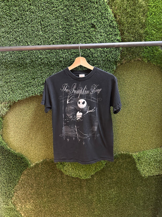 00s Jack Skellington Pumpkin King T-shirt - S