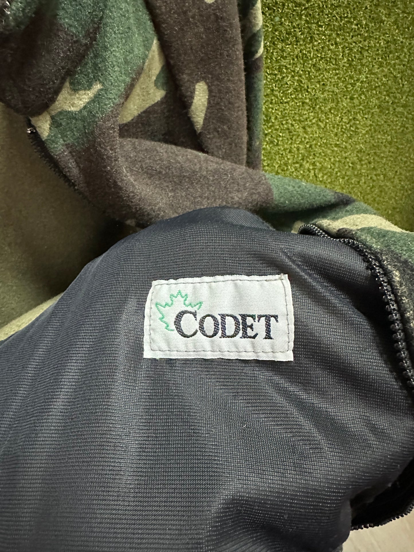 Vintage Codet Camouflage Zip-up Jacket - L