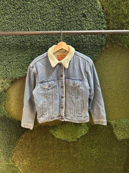 Levi’s Sherpa Lined Denim Jacket - M