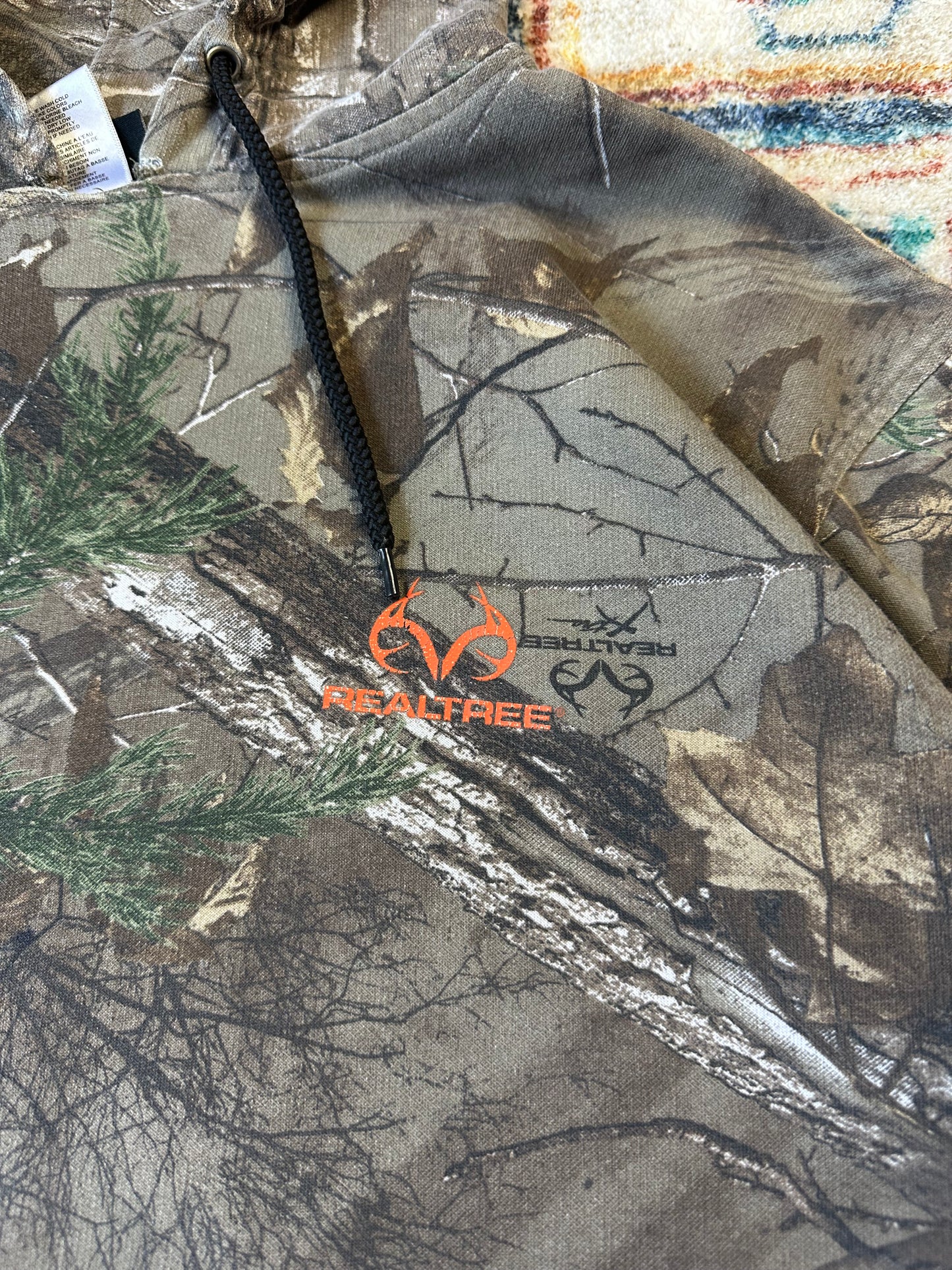 Realtree Camouflage Logo Hoodie - M
