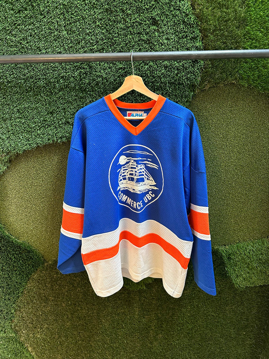 80s UBC Commerce Hockey Jersey - L