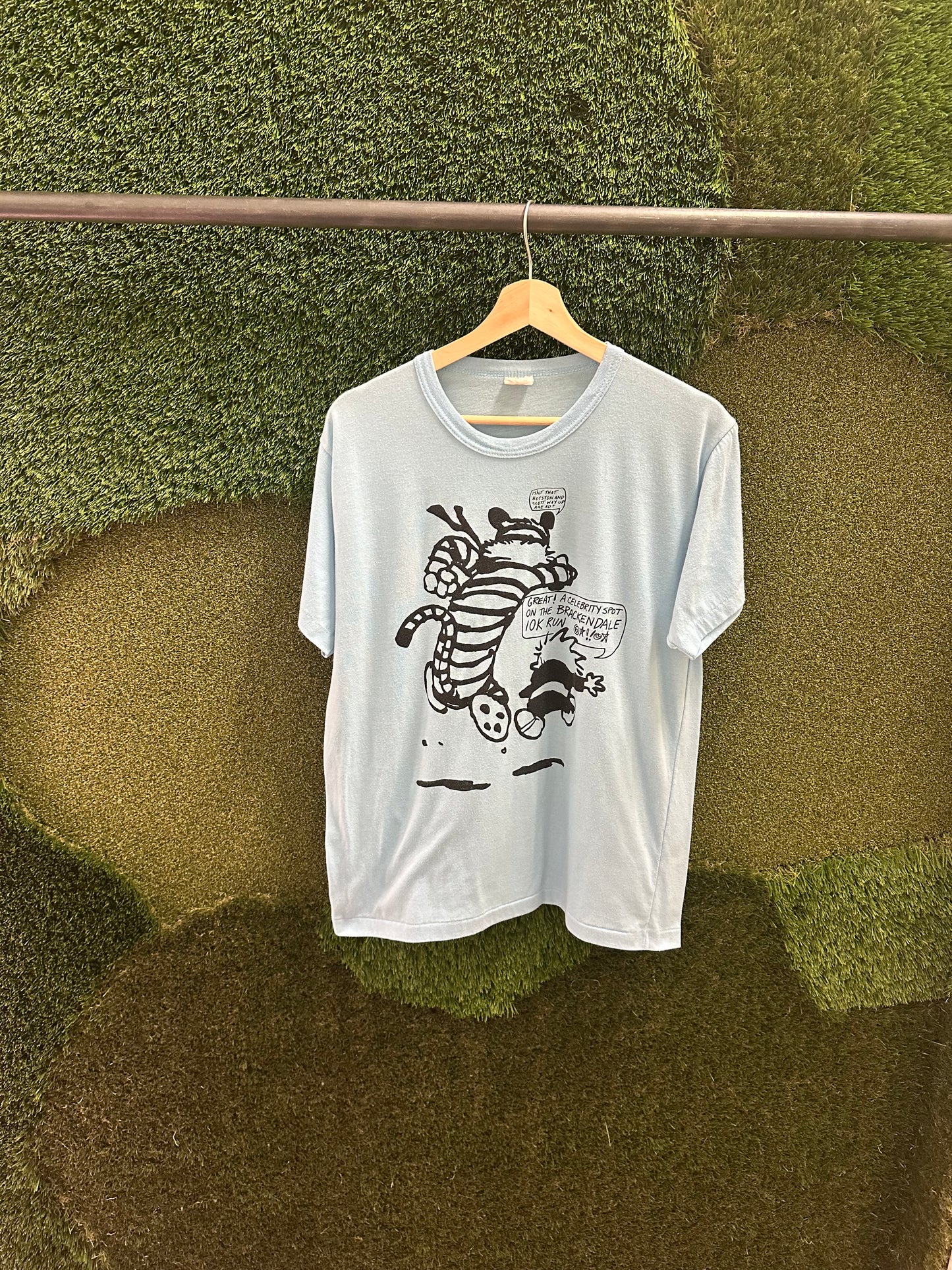 Vintage 1980s Calvin And Hobbes T-shirt - L