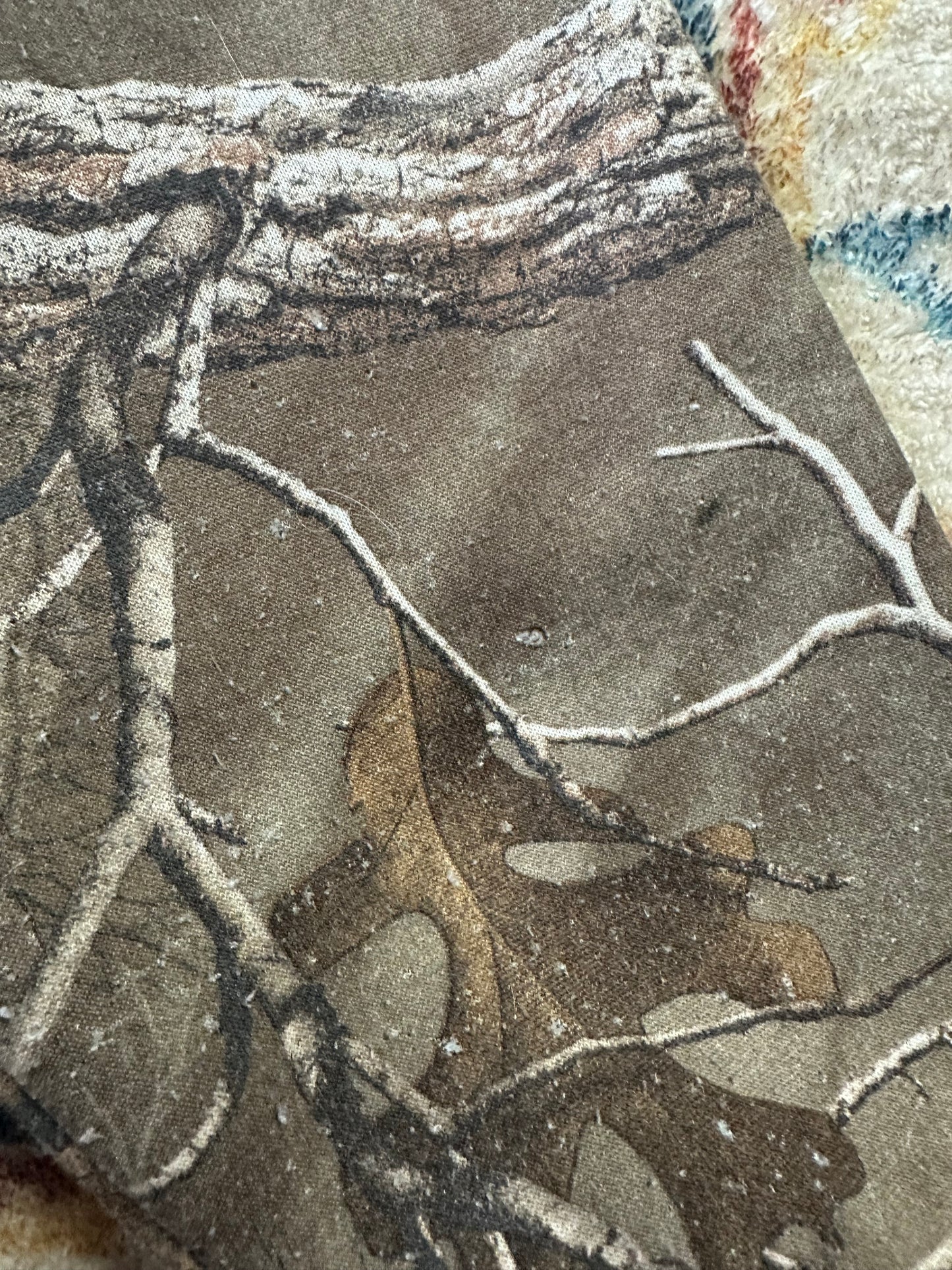 00s Camouflage Pullover Hoodie - M