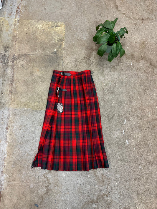 90s The Tartan Gift Shops Wool Kilt - 24