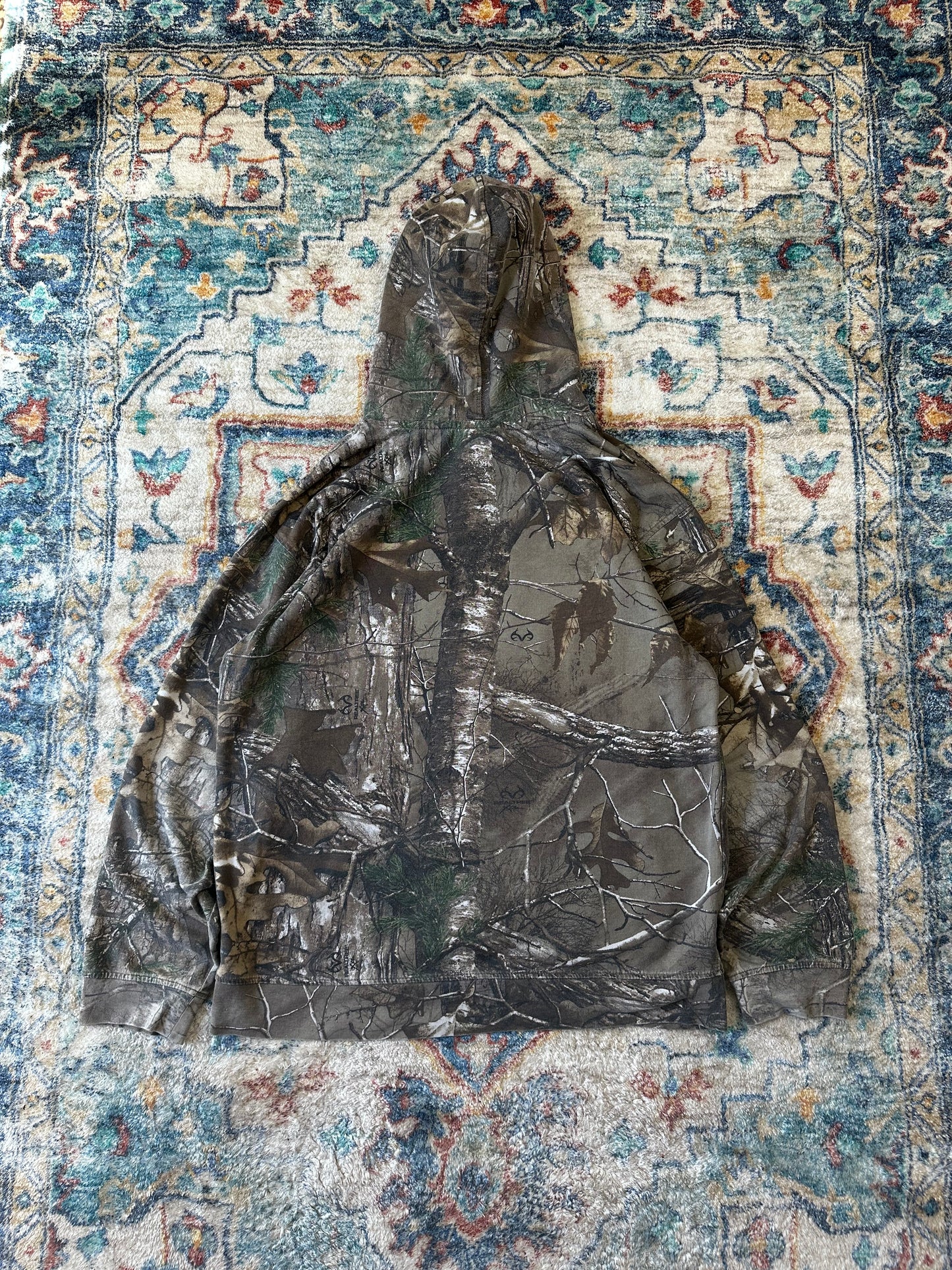 Realtree Camouflage Logo Hoodie - M