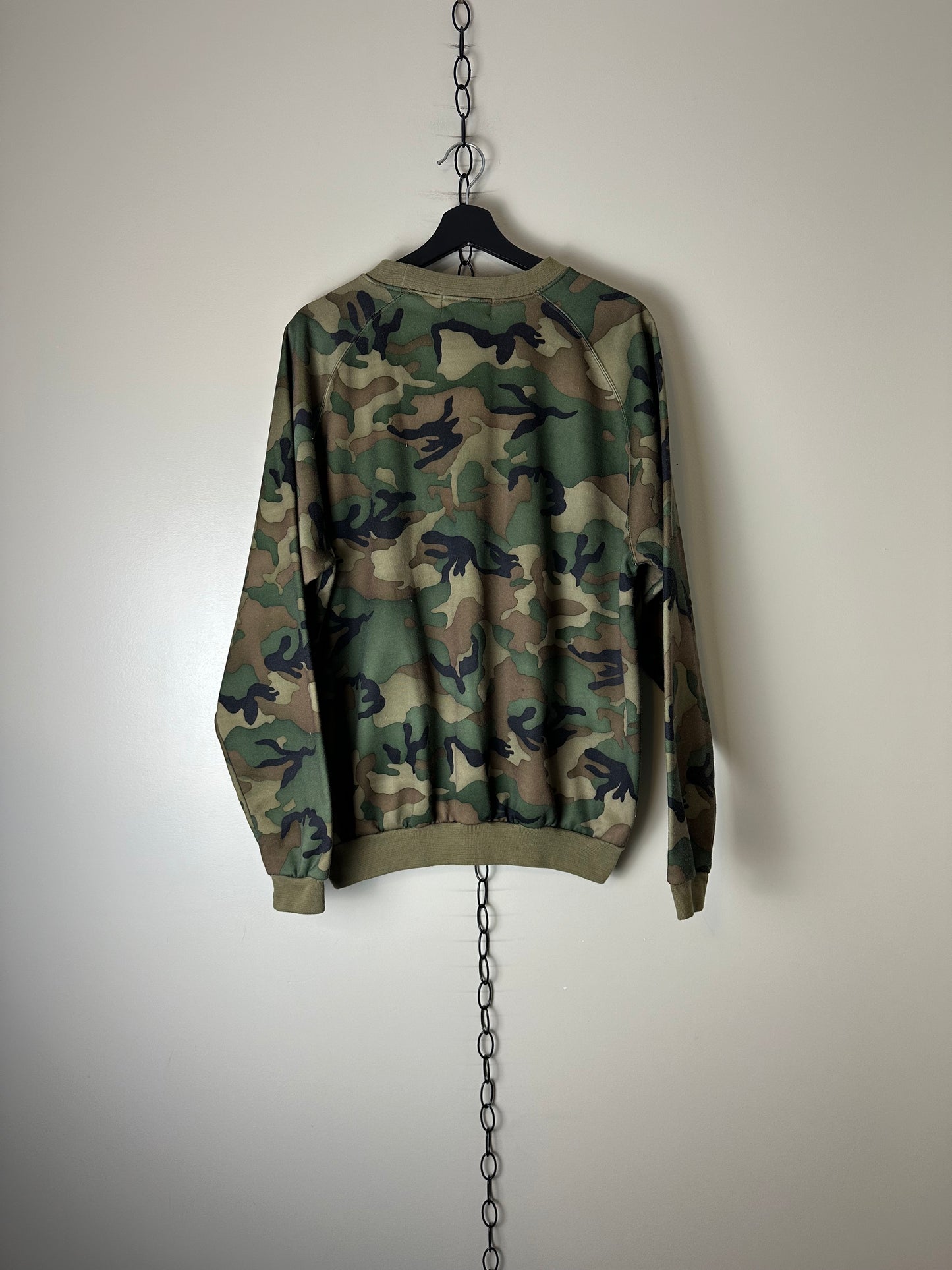 Vintage Camouflage Crewneck - XL