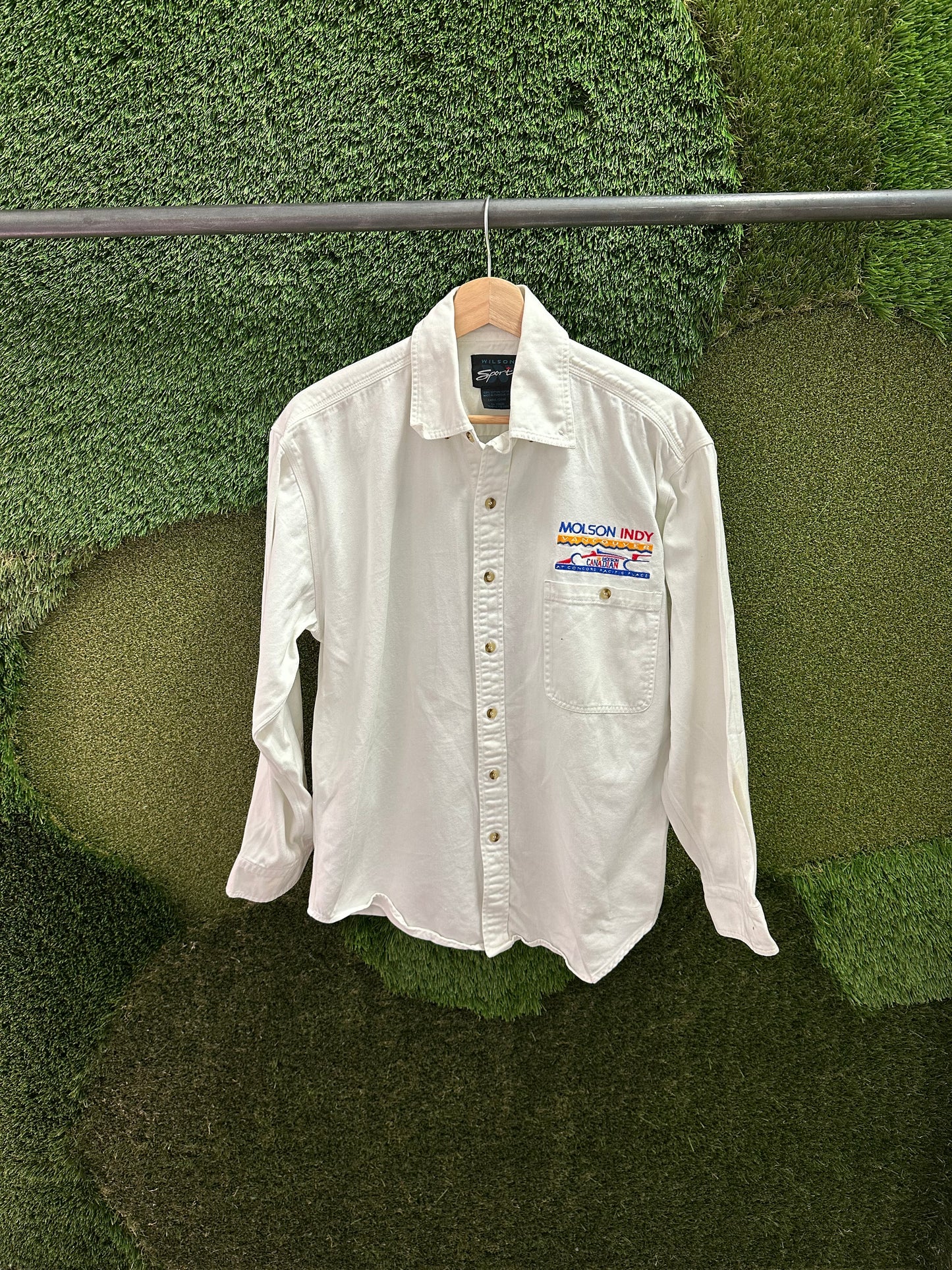 Vintage Molson Indy Vancouver Button-up Shirt - M