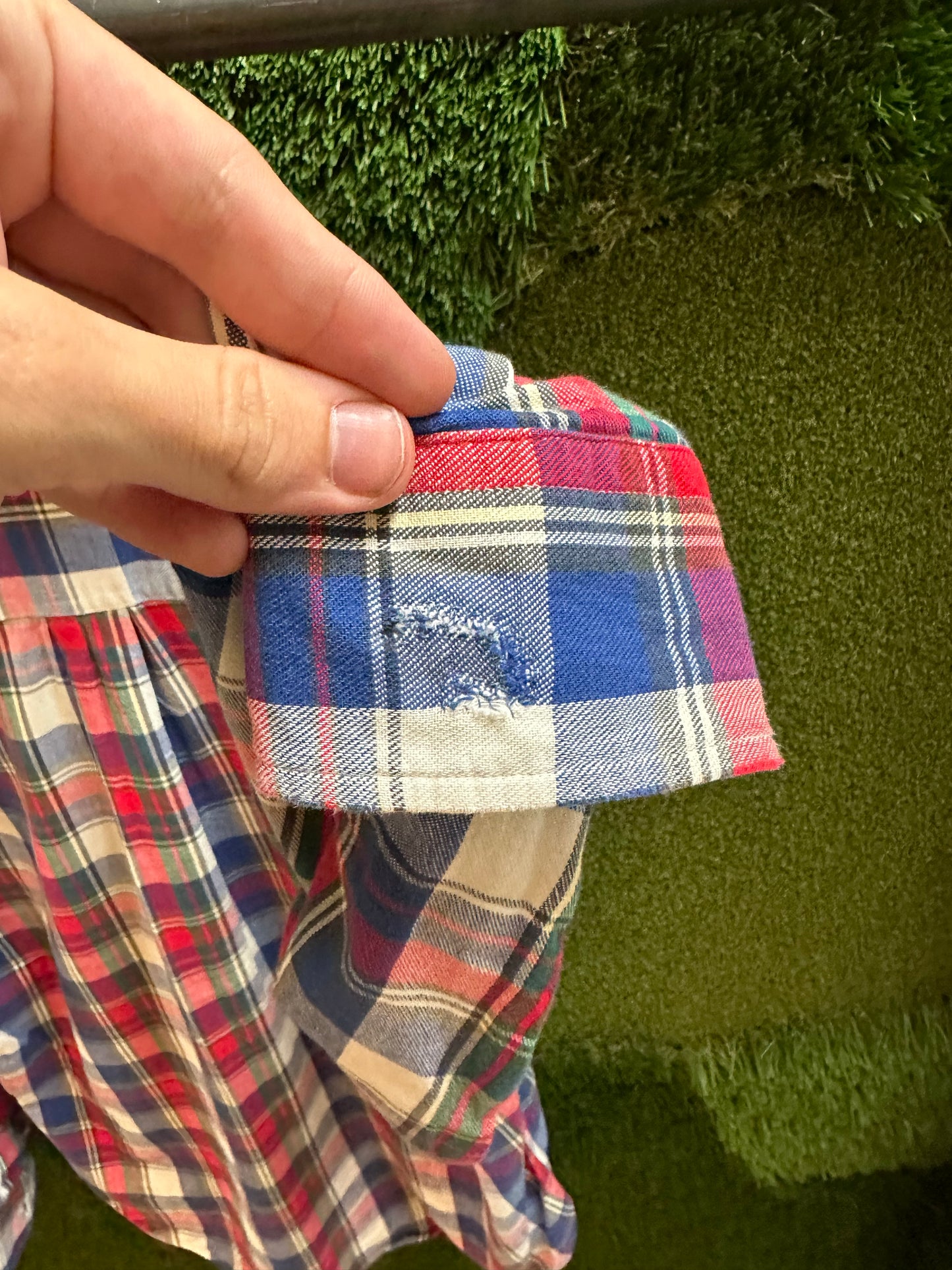 90s Eddie Bauer Bainbridge Plaid Flannel - M