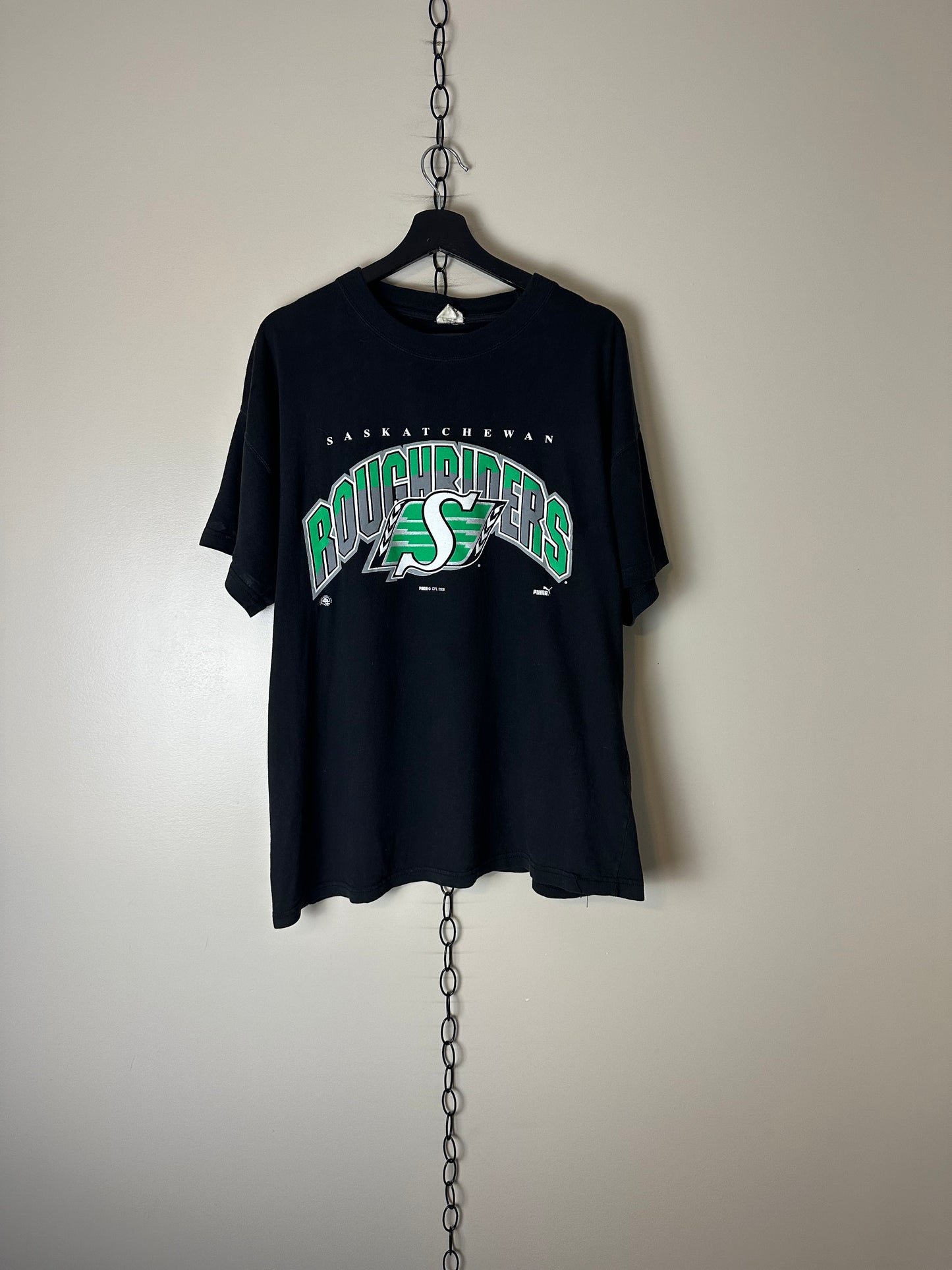 Vintage 2000 CFL Saskatchewan Roughriders T-shirt - L