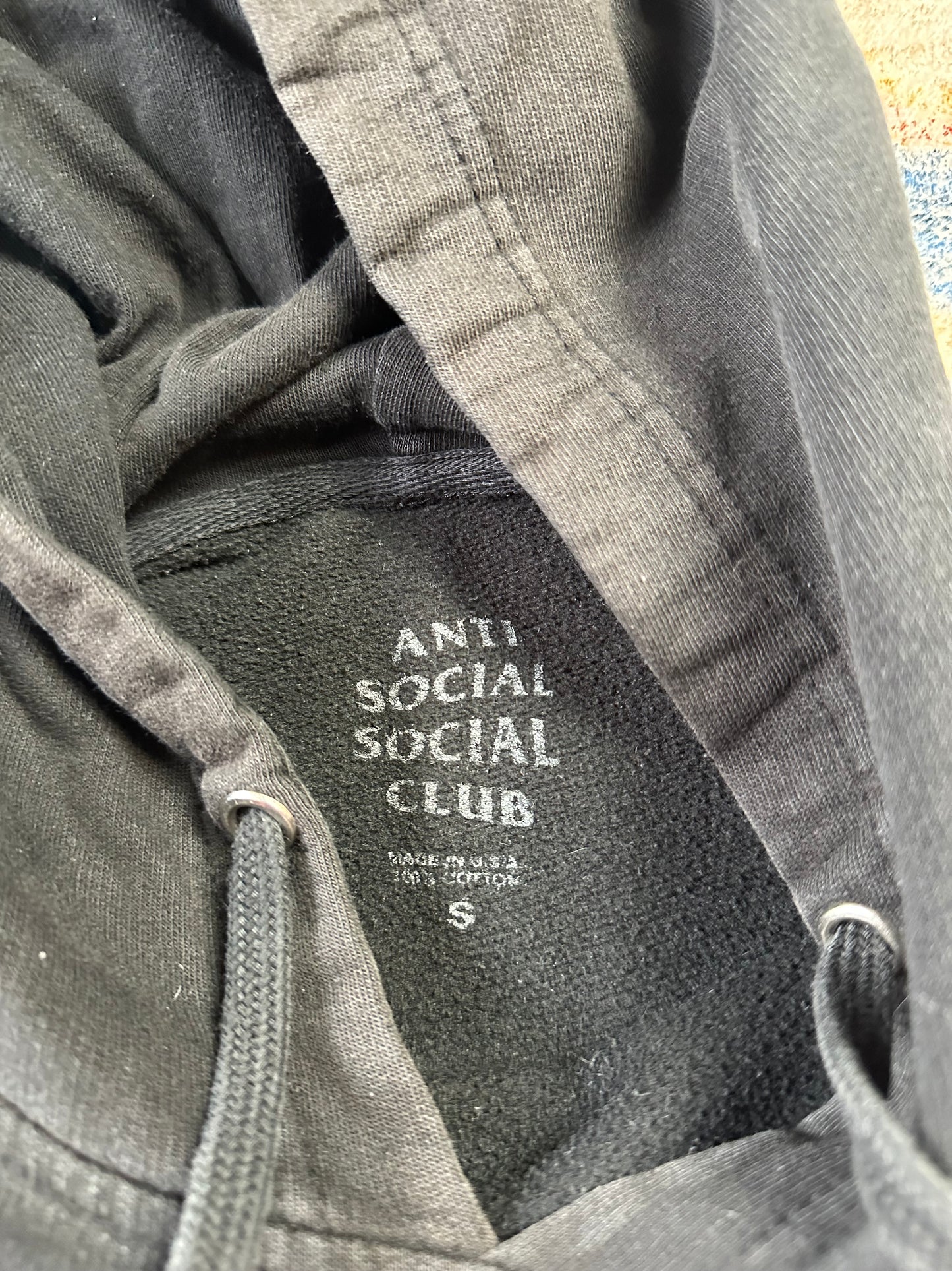Anti Social Social Club Logo Hoodie - S