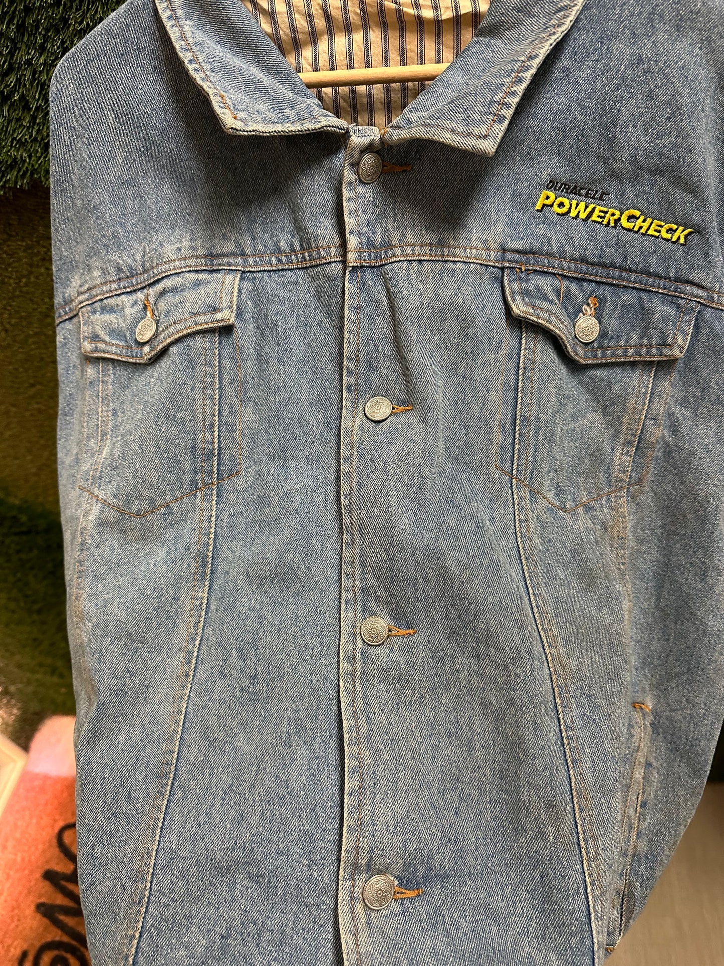 90s Duracell Powercell Denim Jacket - XL