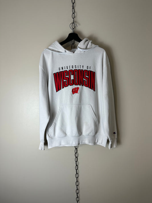 Champion NCAA Wisconsin Badgers Collegiate Hoodie - L