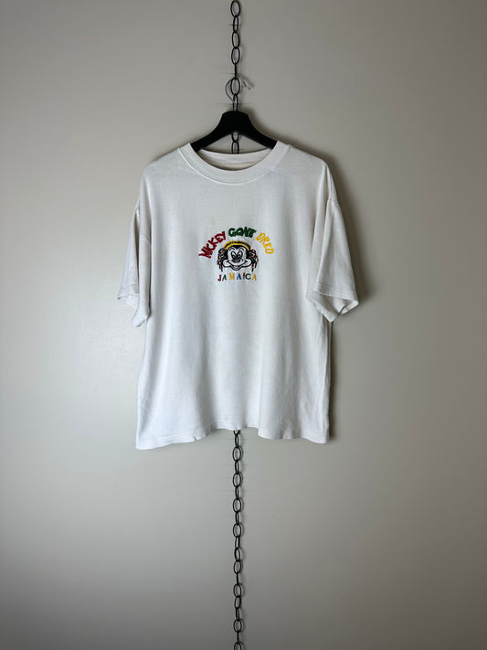 Vintage Mickey Mouse Goes Dread T-shirt - L